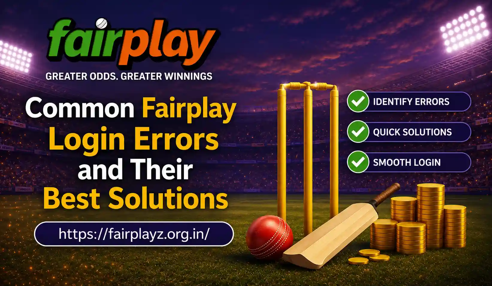 Common Fairplay Login Errors and Their Best Solutions
