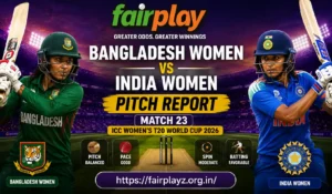 Read more about the article Bangladesh Women vs India Women Pitch Report, Toss Factor & Winning Chances